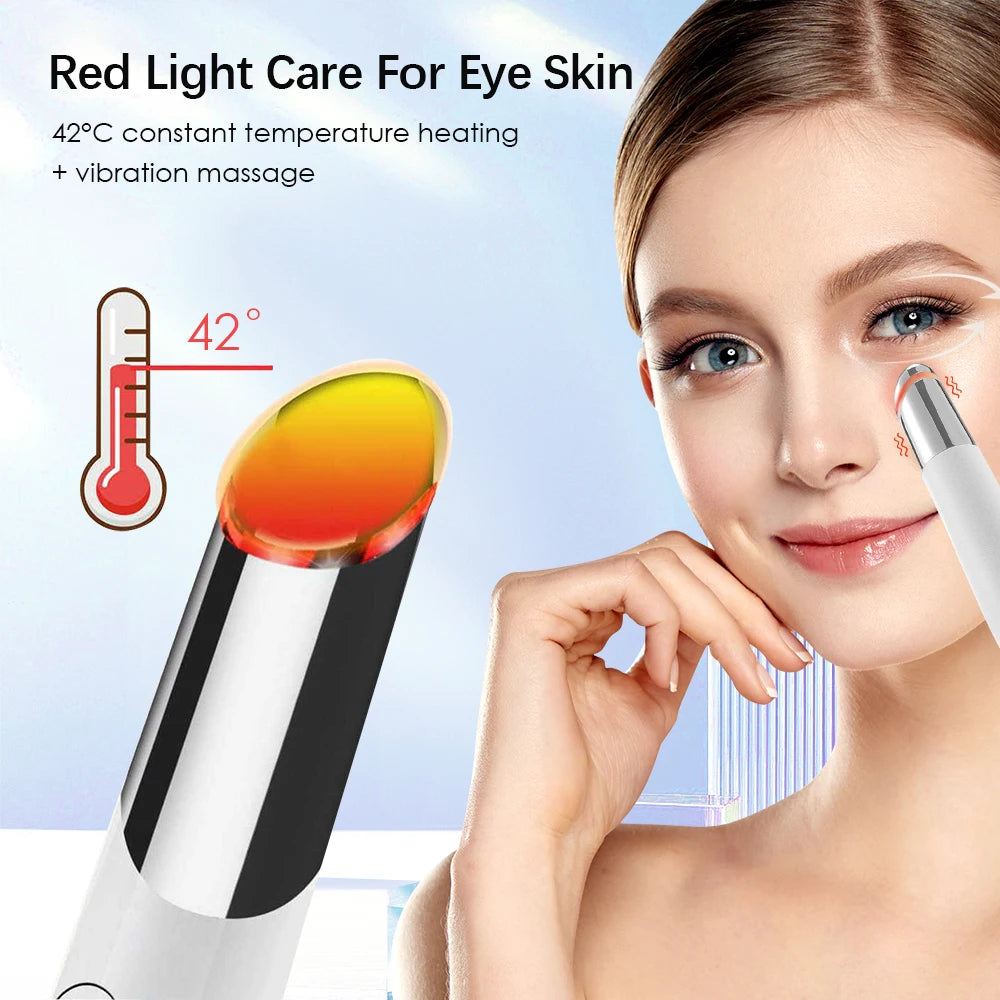 Appareil De Beauté IPL Pour Les Yeux, Masseur Pour Les Yeux, Les Cernes Et Les Poches, Compresse Chaude, Baguette De Levage Des Yeux, Vibration À La Lumière Rouge, SAP