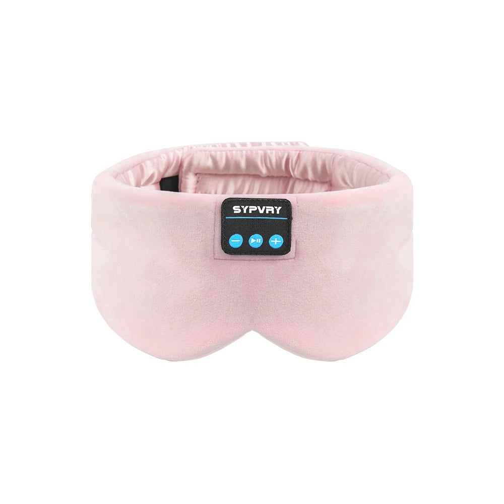 Casque De Couchage Masque Pour Les Yeux Bluetooth Pour Femmes Et Hommes, Masques Occultants De Musique Sans Fil Pour Dormeurs Latéraux, Cadeau De Voyage Pour L'Insomnie