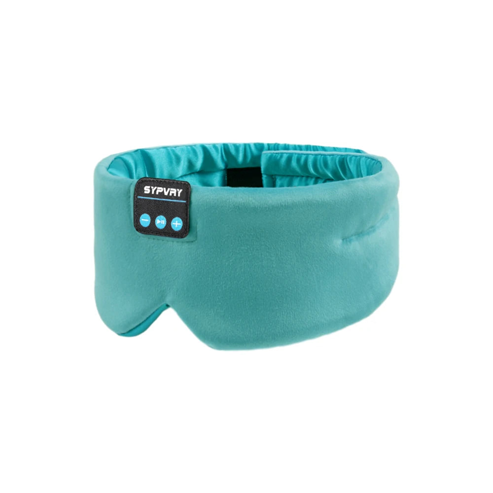 Casque De Couchage Masque Pour Les Yeux Bluetooth Pour Femmes Et Hommes, Masques Occultants De Musique Sans Fil Pour Dormeurs Latéraux, Cadeau De Voyage Pour L'Insomnie