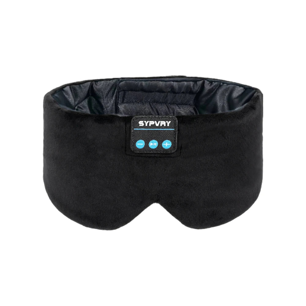 Casque De Couchage Masque Pour Les Yeux Bluetooth Pour Femmes Et Hommes, Masques Occultants De Musique Sans Fil Pour Dormeurs Latéraux, Cadeau De Voyage Pour L'Insomnie