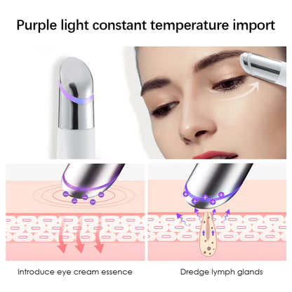Appareil De Beauté IPL Pour Les Yeux, Masseur Pour Les Yeux, Les Cernes Et Les Poches, Compresse Chaude, Baguette De Levage Des Yeux, Vibration À La Lumière Rouge, SAP